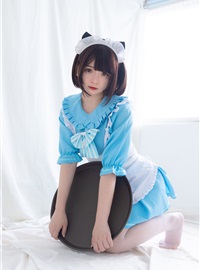 Guchuan No.060 blue kitten maid(16)
